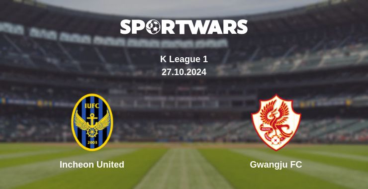 Where to watch the match Incheon United - Gwangju FC