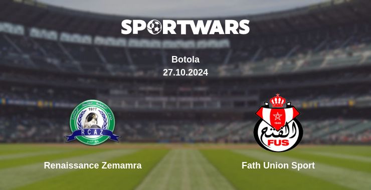 Where to watch the match Renaissance Zemamra - Fath Union Sport