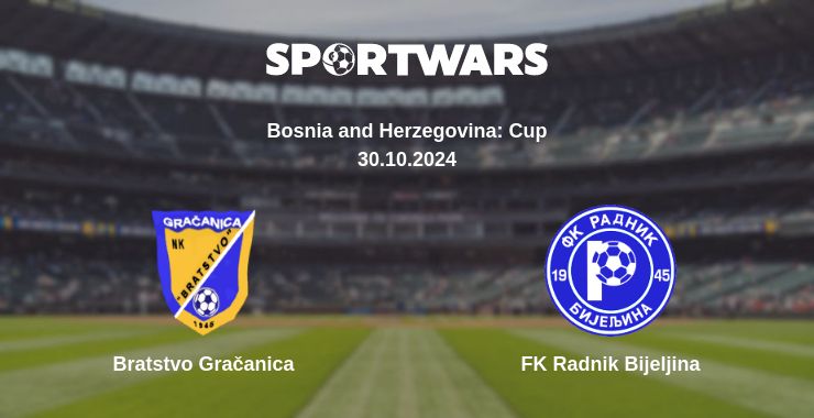 Where to watch the match Bratstvo Gračanica - FK Radnik Bijeljina