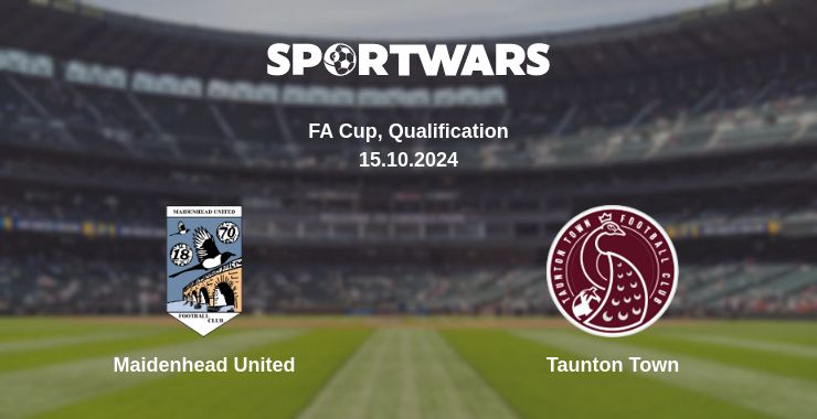 Where to watch the match Maidenhead United - Taunton Town