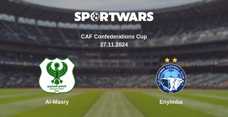 Where to watch the match Al-Masry - Enyimba