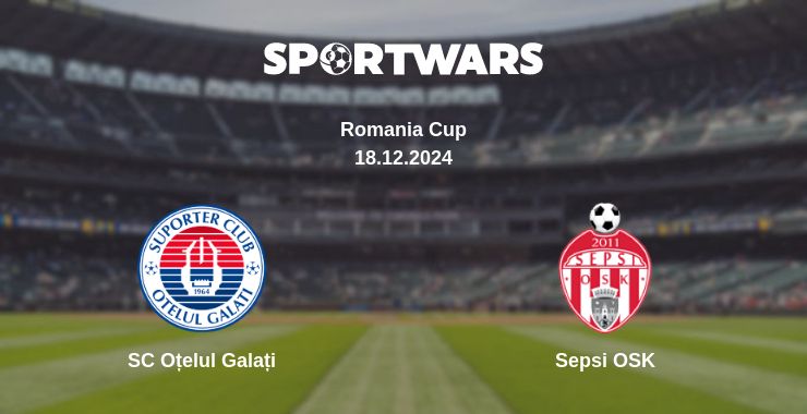 Where to watch the match SC Oțelul Galați - Sepsi OSK