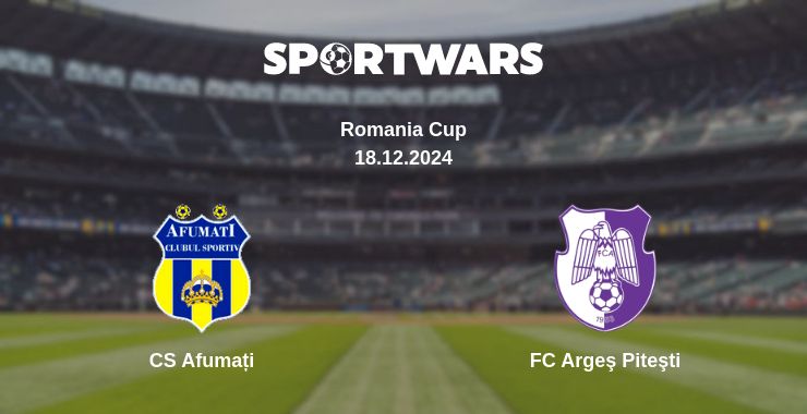 Where to watch the match CS Afumați - FC Argeş Piteşti