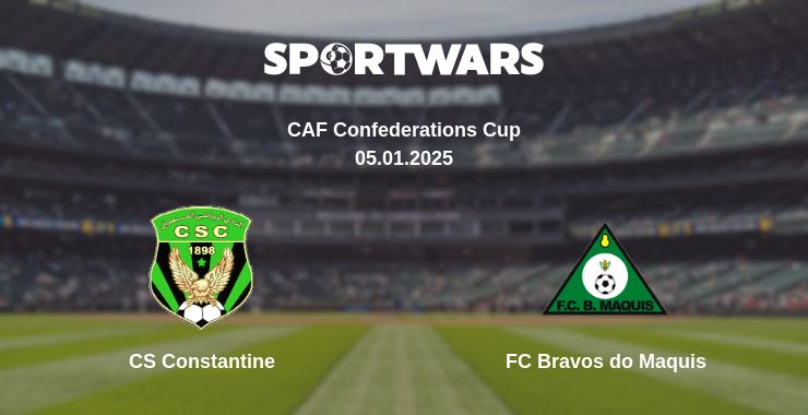 Where to watch the match CS Constantine - FC Bravos do Maquis