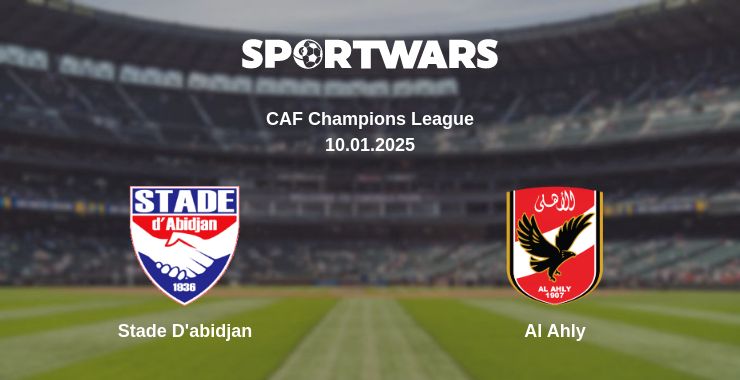 Where to watch the match Stade D'abidjan - Al Ahly