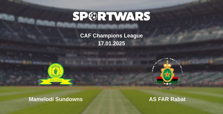 Where to watch the match Mamelodi Sundowns - AS FAR Rabat