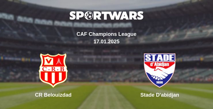 Where to watch the match CR Belouizdad - Stade D'abidjan