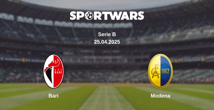 Where to watch the match Bari - Modena