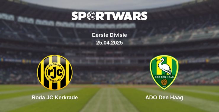 Where to watch the match Roda JC Kerkrade - ADO Den Haag