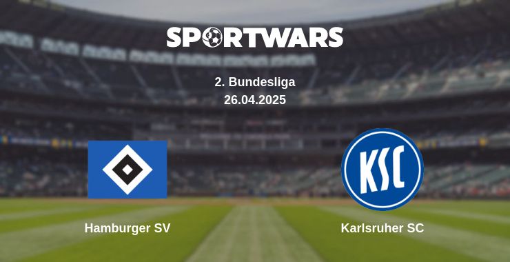 Where to watch the match Hamburger SV - Karlsruher SC