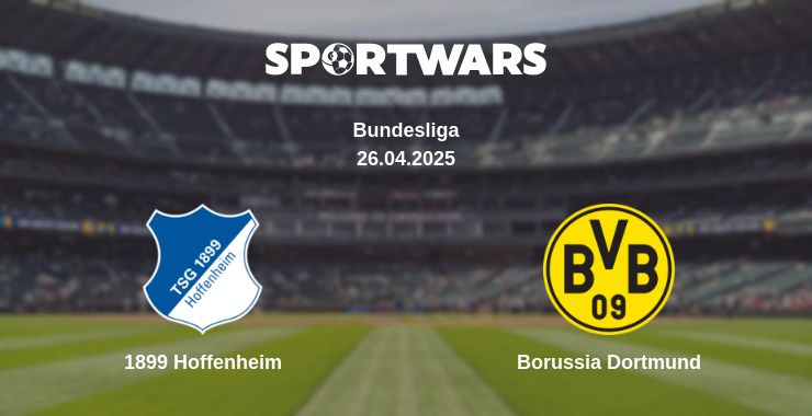 Where to watch the match 1899 Hoffenheim - Borussia Dortmund