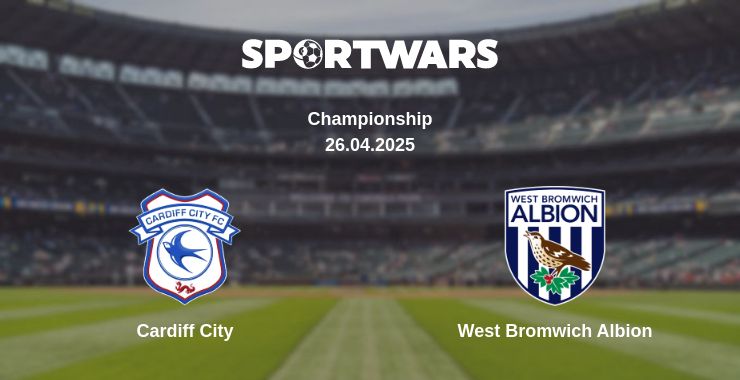 Where to watch the match Cardiff City - West Bromwich Albion