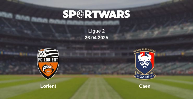 Where to watch the match Lorient - Caen