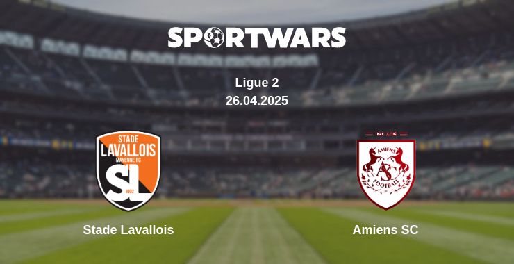 Where to watch the match Stade Lavallois - Amiens SC