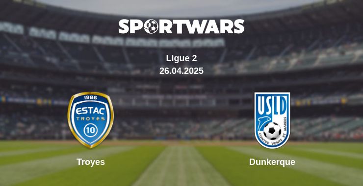 Where to watch the match Troyes - Dunkerque