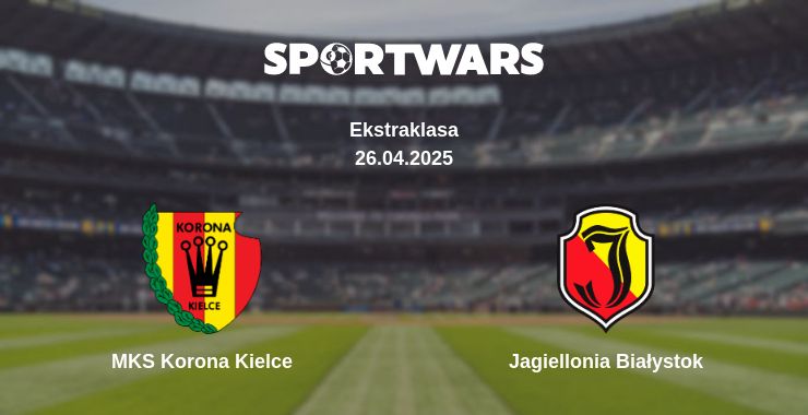 Where to watch the match MKS Korona Kielce - Jagiellonia Białystok