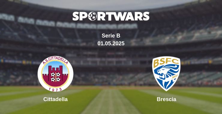 Where to watch the match Cittadella - Brescia