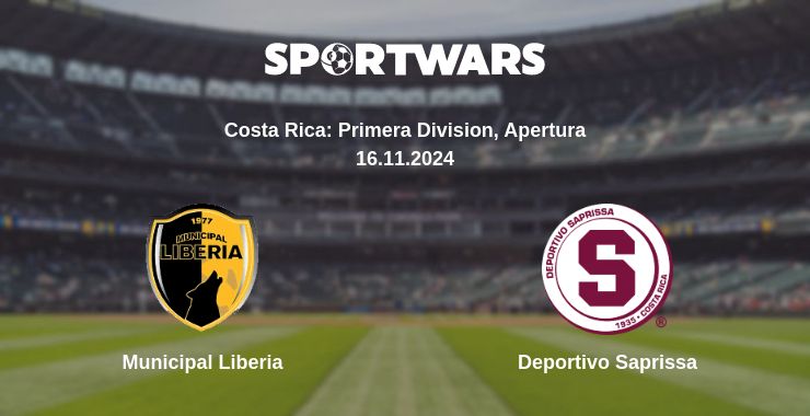 Where to watch the match Municipal Liberia - Deportivo Saprissa