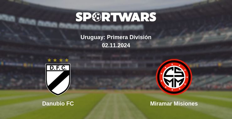 Where to watch the match Danubio FC - Miramar Misiones