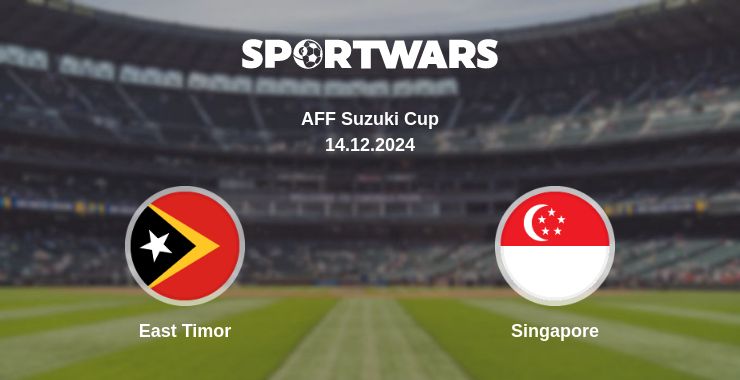 Where to watch the match East Timor - Singapore