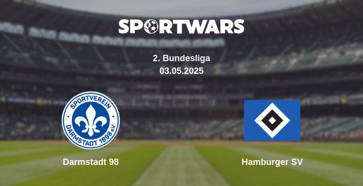 Where to watch the match Darmstadt 98 - Hamburger SV