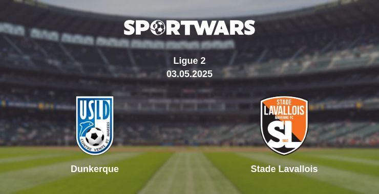 Where to watch the match Dunkerque - Stade Lavallois