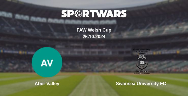 Where to watch the match Aber Valley - Swansea University FC