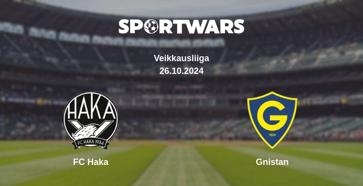 Where to watch the match FC Haka - Gnistan