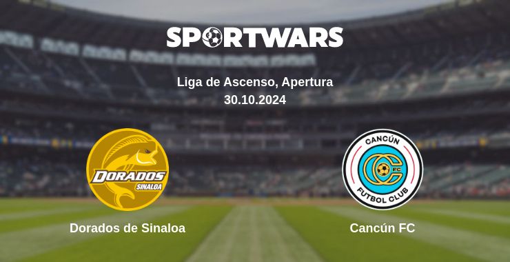 Where to watch the match Dorados de Sinaloa - Cancún FC