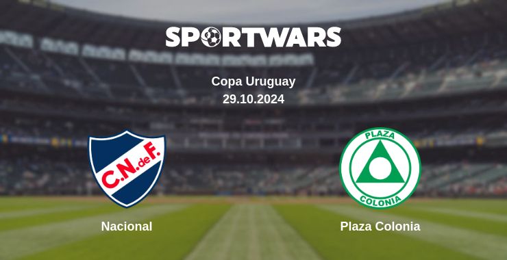 Where to watch the match Nacional - Plaza Colonia