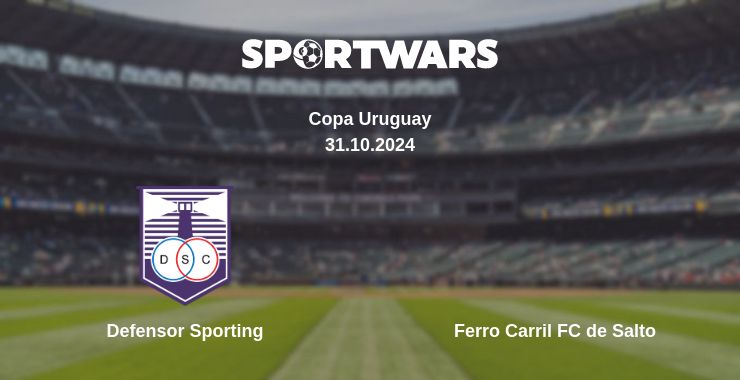 Where to watch the match Defensor Sporting - Ferro Carril FC de Salto