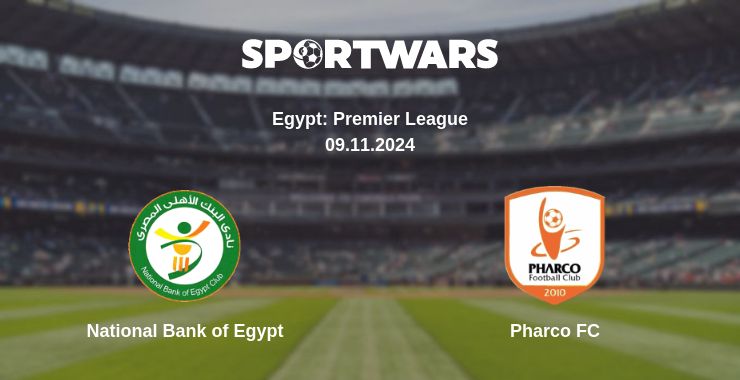 Where to watch the match National Bank of Egypt - Pharco FC