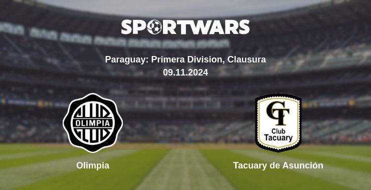 Where to watch the match Olimpia - Tacuary de Asunción