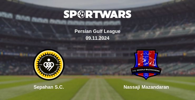 Where to watch the match Sepahan S.C. - Nassaji Mazandaran