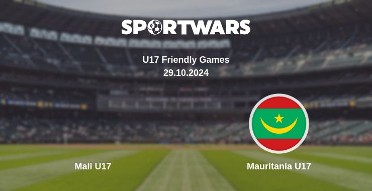 Where to watch the match Mali U17 - Mauritania U17