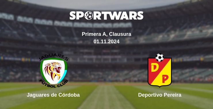 Where to watch the match Jaguares de Córdoba - Deportivo Pereira