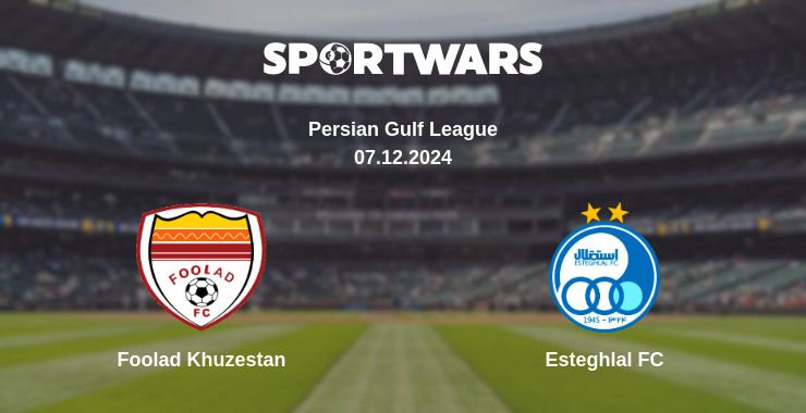 Where to watch the match Foolad Khuzestan - Esteghlal FC