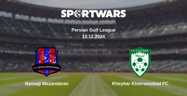 Where to watch the match Nassaji Mazandaran - Kheybar Khorramabad FC