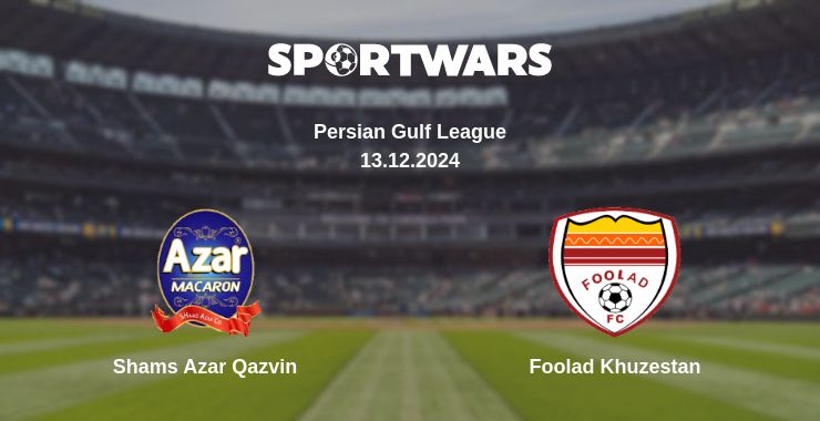 Where to watch the match Shams Azar Qazvin - Foolad Khuzestan