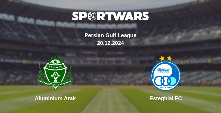 Where to watch the match Aluminium Arak - Esteghlal FC