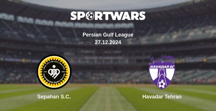 Where to watch the match Sepahan S.C. - Havadar Tehran