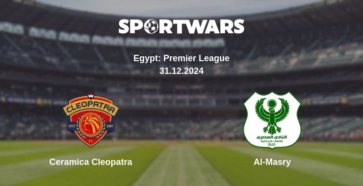 Where to watch the match Ceramica Cleopatra - Al-Masry