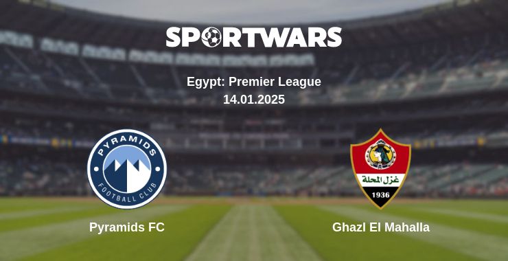 Where to watch the match Pyramids FC - Ghazl El Mahalla