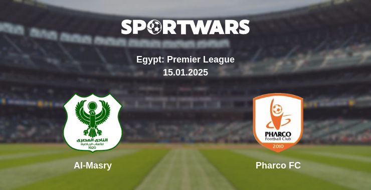 Where to watch the match Al-Masry - Pharco FC