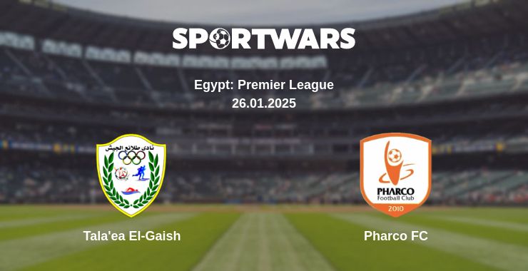 Where to watch the match Tala'ea El-Gaish - Pharco FC