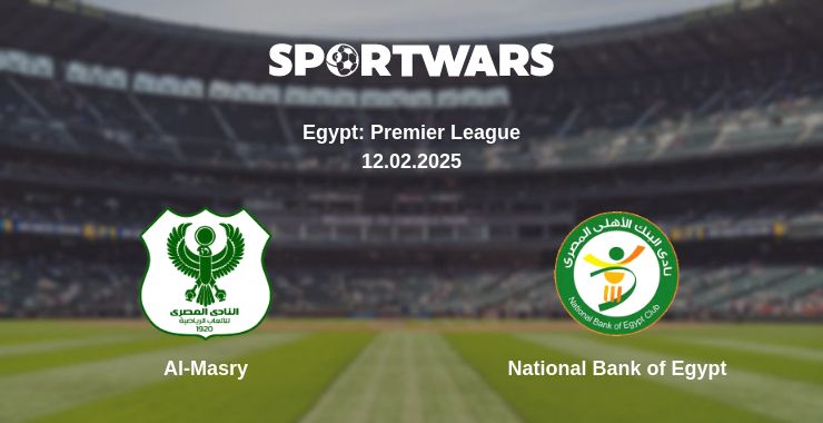 Where to watch the match Al-Masry - National Bank of Egypt