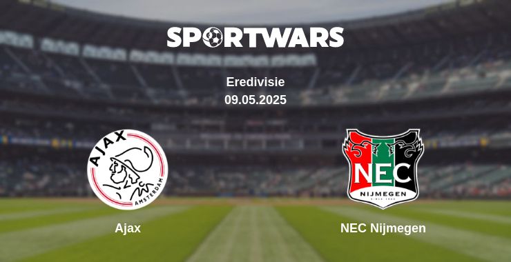 Where to watch the match Ajax - NEC Nijmegen