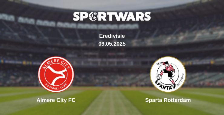 Where to watch the match Almere City FC - Sparta Rotterdam