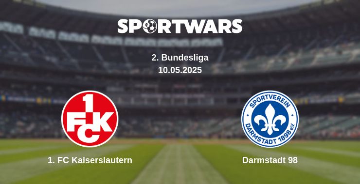 Where to watch the match 1. FC Kaiserslautern - Darmstadt 98