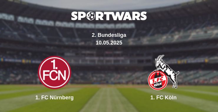 Where to watch the match 1. FC Nürnberg - 1. FC Köln